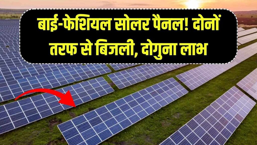 Bifacial Solar Panel: छत पर लगाएं, दोगुना फायदा पाएं! ये पैनल आगे और पीछे, दोनों तरफ से बिजली बनाते हैं।