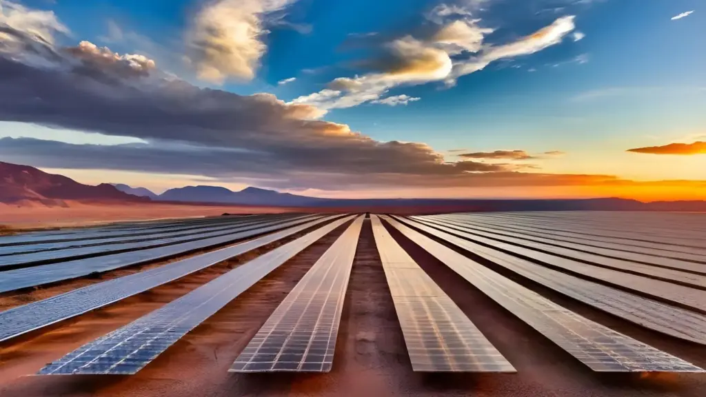 The Sahara Paradox Solar Panels