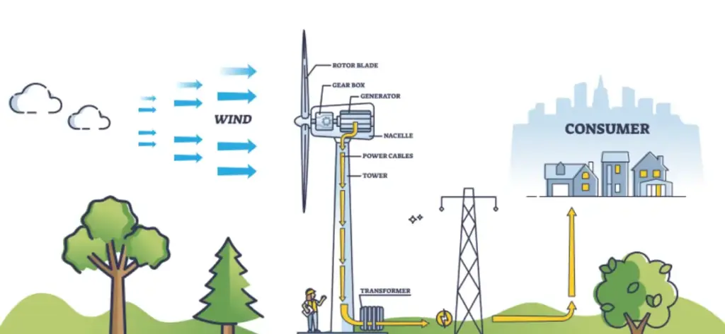 Wind Power Diagram