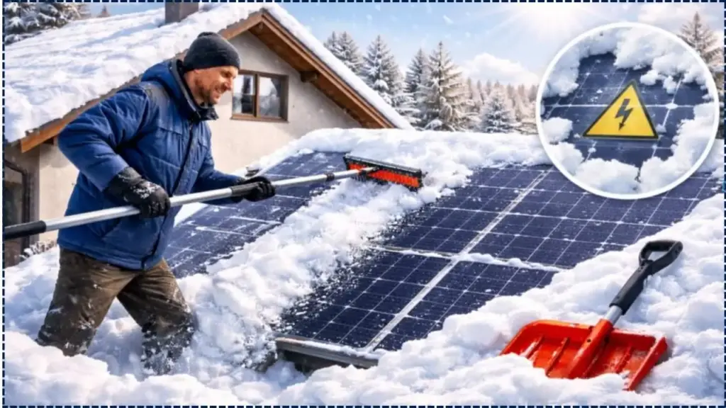 Best Solar Panel Snow Removal Tools