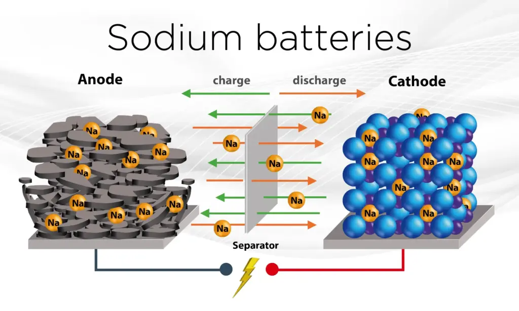 Sodium-Ion Battery Diagram