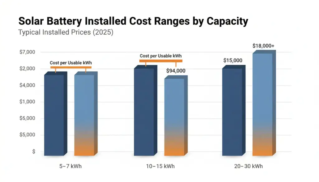 Solar & Batteries Graph