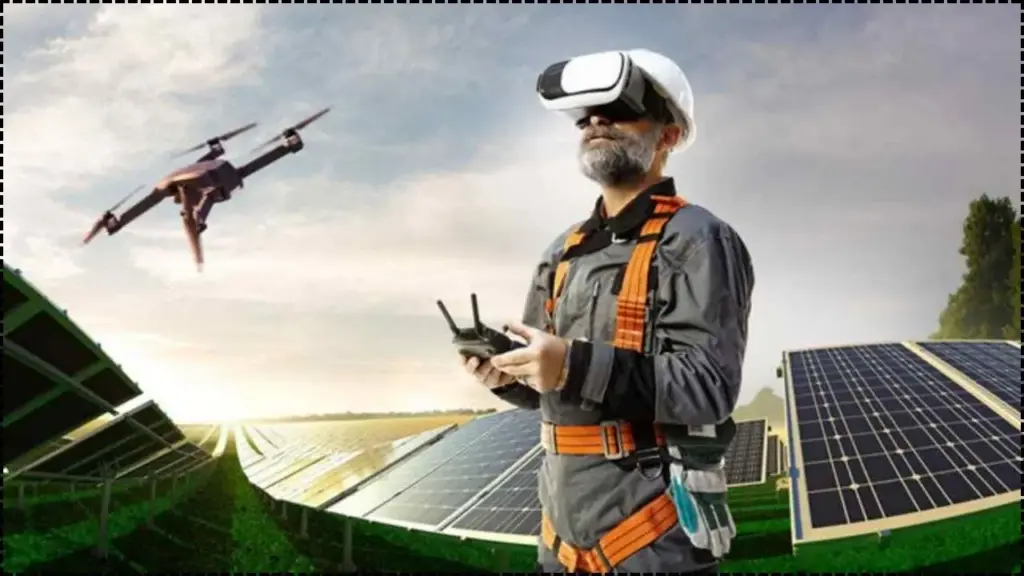 AI and Drones to Fix Solar Cells