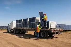 Solar Panels Heavy Transport