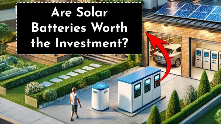 Are Solar Batteries Worth the Investment?