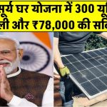 PM Surya Ghar Yojna: 300 यूनिट फ्री बिजली और ₹78,000 की सब्सिडी! यूपी में मचा धमाल, अभी करें आवेदन