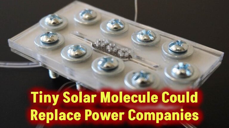 Scientists Created This Tiny Solar Molecule—It Might Replace Your Power Company