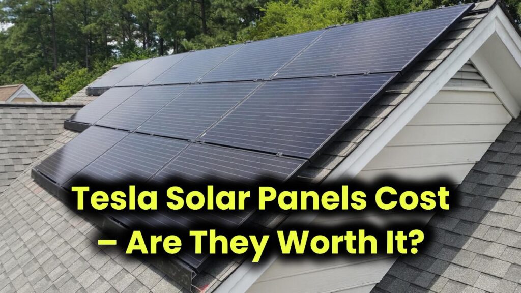 How much does a Tesla solar panel cost