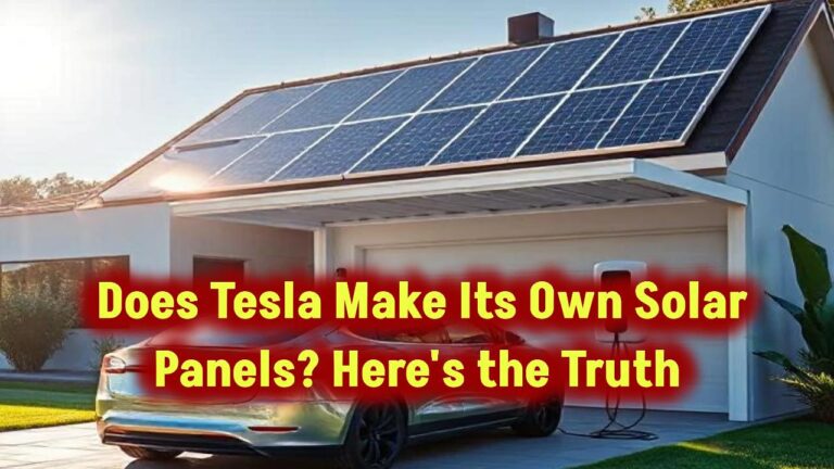 What brand of solar panels does Tesla use