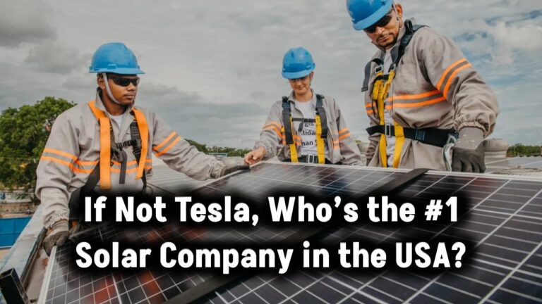 Who is the number 1 solar company in the USA