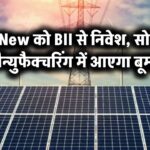 ReNew को BII से मिल बड़ा निवेश, सोलर मैन्युफैक्चरिंग में होगा जबरदस्त विस्तार