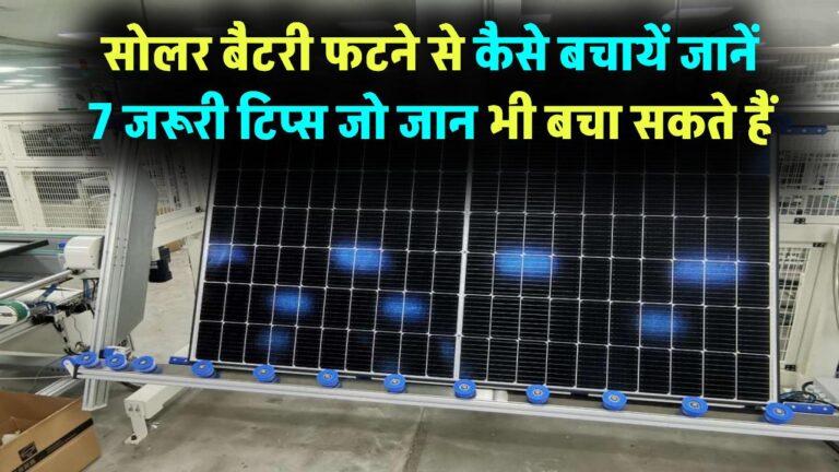 Battery Explosion Safety Tips: सोलर बैटरी फटने से कैसे बचायें? जानिए 7 जरूरी टिप्स जो आपकी जान भी बचा सकते हैं