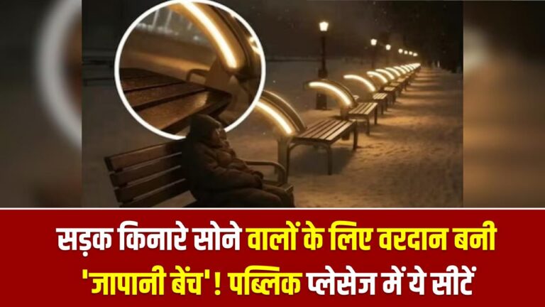 Winter Relief: सड़क किनारे सोने वालों के लिए वरदान बनी 'जापानी बेंच'! पब्लिक प्लेसेज में लगी ये खास सीटें कैसे दूर करेंगी कड़ाके की ठंड?
