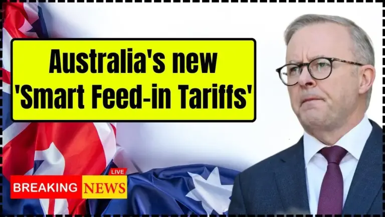 Australia's new 'Smart Feed-in Tariffs'