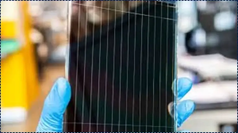 Perovskite Cells Harvest Energy