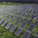 Solar Panels in the Middle of Farms