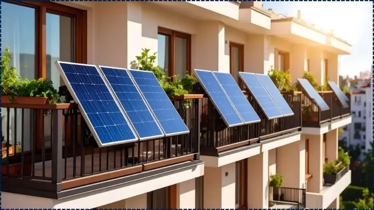 Balcony Solar in Flats